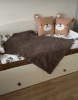 Кровать 160х80 Умка Мини NEW (ручки - дуб)  от Династия Kids
