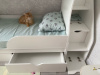 Двухъярусная кровать Альфа 180х80 (цвет белый) от Династия Kids