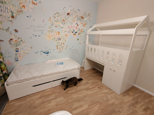 Кровать 190х90 коллекции Мозаика-2 (распродажа)