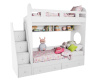 Кровать 160х80 двухъярусная Юниор-1 (цвет белый) от Династия Kids