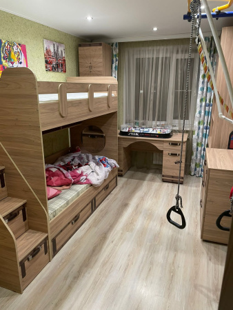 Кровать Фрегат-7 (правая/левая) 180х80 от Династия Kids