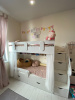 Кровать двухъярусная Фортуна 180х80 (цвет белый) от Династия Kids