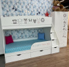 Двухъярусная кровать коллекции Хэппи 180х80  от Династия Kids