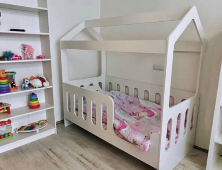 Кровать детская Домик Теремок 160х80  от Династия Kids