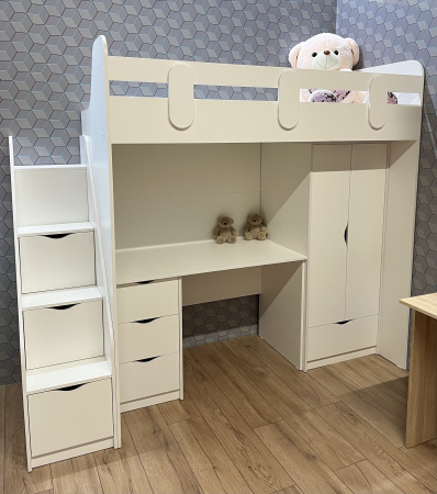 Стол Уют-2 (цвет белый) ширина 121 см от Династия Kids