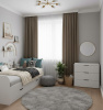 Комплект мебели коллекции Брайт: кровать 190х90 + комод