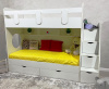 Кровать двухъярусная Фортуна 180х80 (цвет белый) от Династия Kids